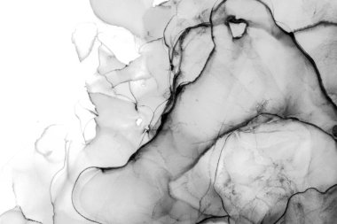 Yüksek kaliteli soyut tablolar, Çin tarzı soyut mürekkep resimleri ve alkol mürekkebiyle sunulan sanatsal altyapılar..