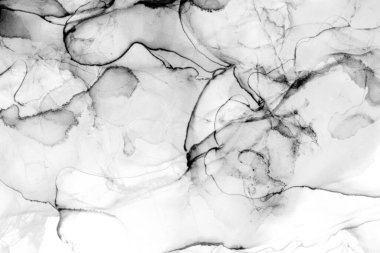 Yüksek kaliteli soyut tablolar, Çin tarzı soyut mürekkep resimleri ve alkol mürekkebiyle sunulan sanatsal altyapılar..