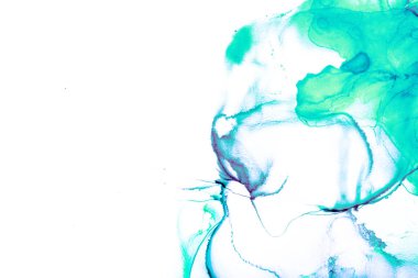 Alkol mürekkebi ve renkli soyut modern resim arka planıyla yapılmış yüksek kalite modern soyut resim..