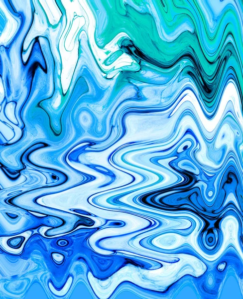 Pintura Abstracta Moderna Alta Calidad Renderizada Con Tinta Alcohol Colorido —  Fotos de Stock