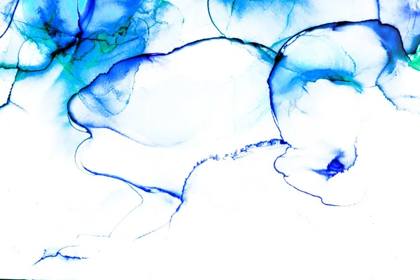 Alkol mürekkebi ve renkli soyut modern resim arka planıyla yapılmış yüksek kalite modern soyut resim..