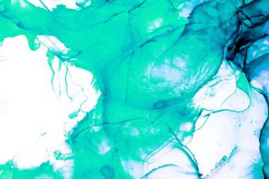 Alkol mürekkebi ve renkli soyut modern resim arka planıyla yapılmış yüksek kalite modern soyut resim..