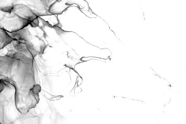 Yüksek kaliteli soyut tablolar, Çin tarzı soyut mürekkep resimleri ve alkol mürekkebiyle sunulan sanatsal altyapılar..