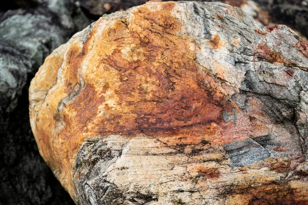 Rustieke Stenen Gecorrodeerde Texturen Kleurrijke Interessante Achtergronden Charmante Texturen Gebruikt — Stockfoto
