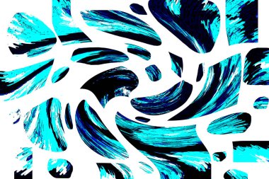 Pop sanat modern tasarım çizgiler ve renk blokları ile birleştirilmiştir