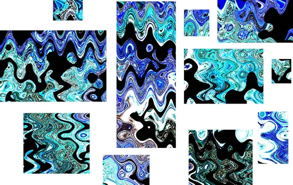 Pop sanat modern tasarım çizgiler ve renk blokları ile birleştirilmiştir