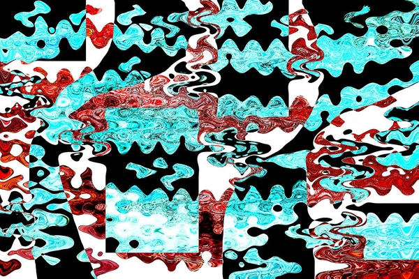 Pop sanat modern tasarım çizgiler ve renk blokları ile birleştirilmiştir