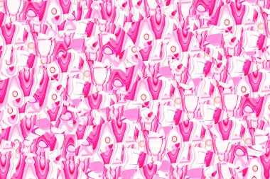 Pop sanat modern tasarım çizgiler ve renk blokları ile birleştirilmiştir