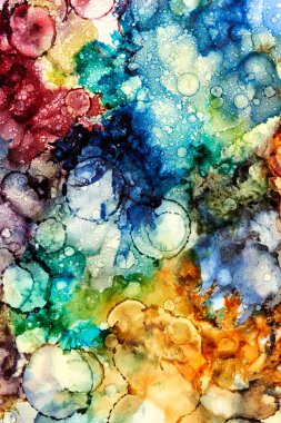 Alkol mürekkebiyle sunulan yüksek kaliteli modern sanat. Akik. Anlaşıldı. Yeşim. Yeşim. Mermer, mermer. Doku.