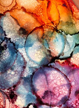 Alkol mürekkebiyle sunulan yüksek kaliteli modern sanat. Akik. Anlaşıldı. Yeşim. Yeşim. Mermer, mermer. Doku.