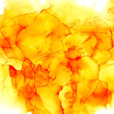 Alkol mürekkebiyle sunulan yüksek kaliteli soyut resim tasarımcıya modern bir sanat arkaplanı sunuyor..