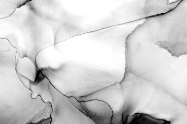 Alkol mürekkebiyle sunulan yüksek kaliteli soyut resim tasarımcıya modern bir sanat arkaplanı sunuyor..