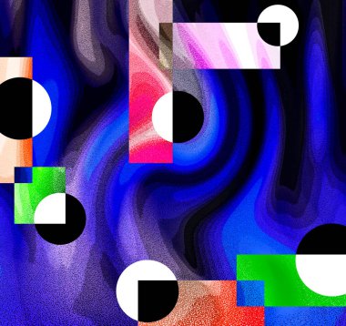 Alkol mürekkebi ve çağdaş tasarımın soyut sanat kalıplarıyla sunulan yüksek kaliteli pop sanat kalıpları.