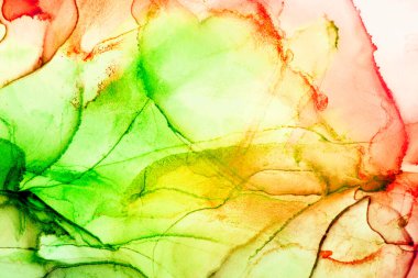 Alkol mürekkebiyle sunulan yüksek kaliteli soyut resim tasarımcıya modern bir sanat arkaplanı sunuyor..