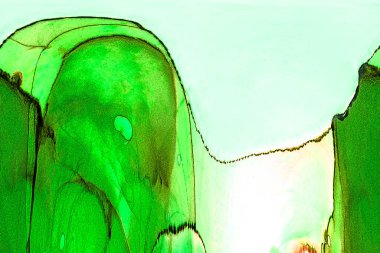 Alkol mürekkebiyle sunulan yüksek kaliteli soyut resim tasarımcıya modern bir sanat arkaplanı sunuyor..