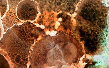 Alkol mürekkebiyle sunulan yüksek kaliteli modern sanat. Akik. Anlaşıldı. Yeşim. Yeşim. Mermer, mermer. Doku.