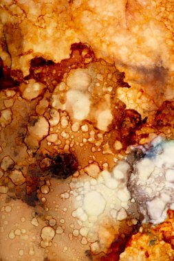 Alkol mürekkebiyle sunulan yüksek kaliteli modern sanat. Akik. Anlaşıldı. Yeşim. Yeşim. Mermer, mermer. Doku.