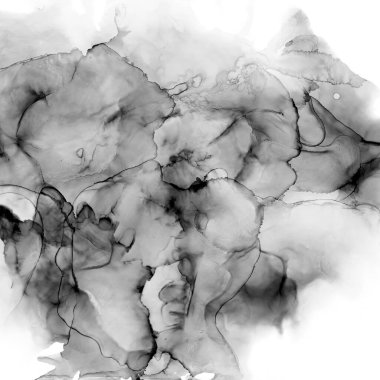 Alkol mürekkebiyle sunulan yüksek kaliteli soyut resim tasarımcıya modern bir sanat arkaplanı sunuyor..