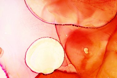 Alkol mürekkebiyle sunulan yüksek kaliteli soyut resim tasarımcıya modern bir sanat arkaplanı sunuyor..