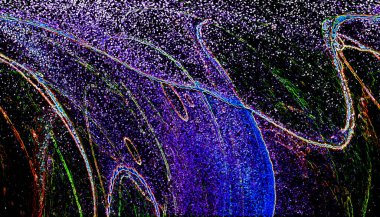 Alkol mürekkebi ve çağdaş tasarımın soyut sanat kalıplarıyla sunulan yüksek kaliteli pop sanat kalıpları.