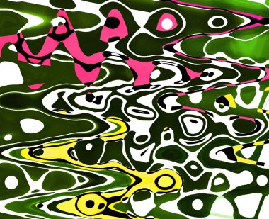 Alkol mürekkebi ve çağdaş tasarımın soyut sanat kalıplarıyla sunulan yüksek kaliteli pop sanat kalıpları.