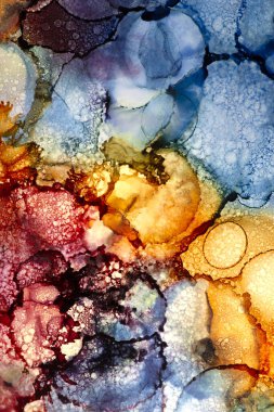 Alkol mürekkebiyle sunulan yüksek kaliteli modern sanat. Akik. Anlaşıldı. Yeşim. Yeşim. Mermer, mermer. Doku.