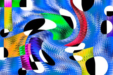 Alkol mürekkebi ve çağdaş tasarımın soyut sanat kalıplarıyla sunulan yüksek kaliteli pop sanat kalıpları.