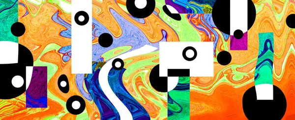 Hoogwaardige Pop Art Patronen Gepresenteerd Alcohol Inkt Abstracte Kunst Patronen — Stockfoto