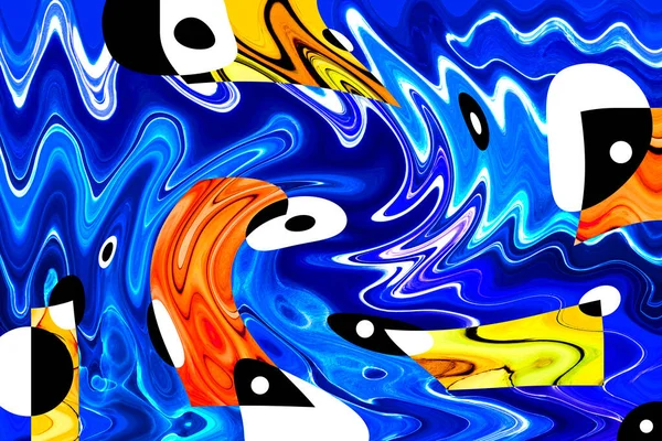 High Quality Abstract Paintings Give Designers Modern Art Background — 图库照片