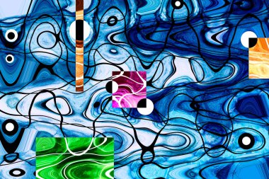 Alkol mürekkebi modern tasarımcılar için soyut sıvı sanat ve pop sanat modelleri yaratır.