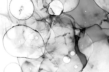 Alkol mürekkebi ve renkli soyut modern resim arka planıyla yapılmış yüksek kalite modern soyut resim..