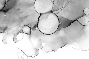 Alkol mürekkebi ve renkli soyut modern resim arka planıyla yapılmış yüksek kalite modern soyut resim..