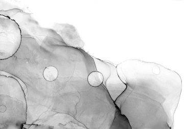 Alkol mürekkebi ve renkli soyut modern resim arka planıyla yapılmış yüksek kalite modern soyut resim..