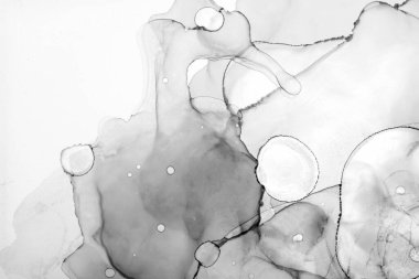 Alkol mürekkebi ve renkli soyut modern resim arka planıyla yapılmış yüksek kalite modern soyut resim..