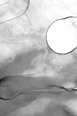 Alkol mürekkebi ve renkli soyut modern resim arka planıyla yapılmış yüksek kalite modern soyut resim..