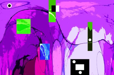 Alkol mürekkebi ve renkli soyut modern resim arka planıyla yapılmış yüksek kalite modern soyut resim..