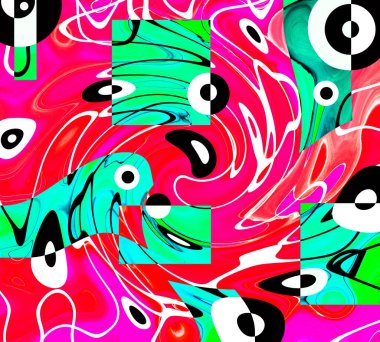 Alkol mürekkebi ve renkli soyut modern resim arka planıyla yapılmış yüksek kalite modern soyut resim..