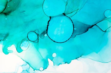 Alkol mürekkebi ve renkli soyut modern resim arka planıyla yapılmış yüksek kalite modern soyut resim..