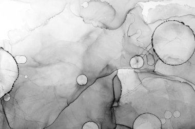 Alkol mürekkebi ve renkli soyut modern resim arka planıyla yapılmış yüksek kalite modern soyut resim..