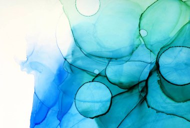 Alkol mürekkebi ve renkli soyut modern resim arka planıyla yapılmış yüksek kalite modern soyut resim..