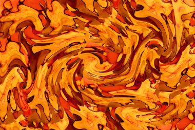 Alkol mürekkebi ve renkli soyut modern resim arka planıyla yapılmış yüksek kalite modern soyut resim..