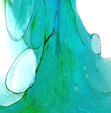 Alkol mürekkebi ve renkli soyut modern resim arka planıyla yapılmış yüksek kalite modern soyut resim..