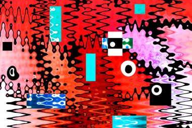 Alkol mürekkebi ve renkli soyut modern resim arka planıyla yapılmış yüksek kalite modern soyut resim..