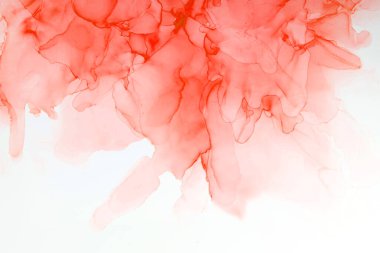 Alkol mürekkebiyle sunulan yüksek kaliteli soyut resim tasarımcıya modern bir sanat arkaplanı sunuyor..