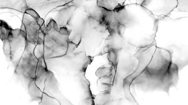 Alkol mürekkebiyle sunulan yüksek kaliteli soyut resim tasarımcıya modern bir sanat arkaplanı sunuyor..