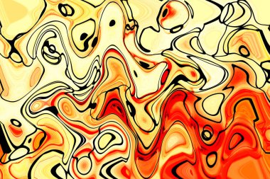 Alkol mürekkebiyle sunulan yüksek kaliteli soyut resim tasarımcıya modern bir sanat arkaplanı sunuyor..