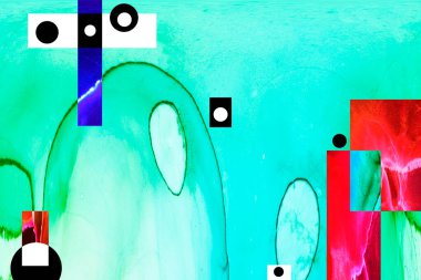 Alkol mürekkebiyle sunulan yüksek kaliteli soyut resim tasarımcıya modern bir sanat arkaplanı sunuyor..