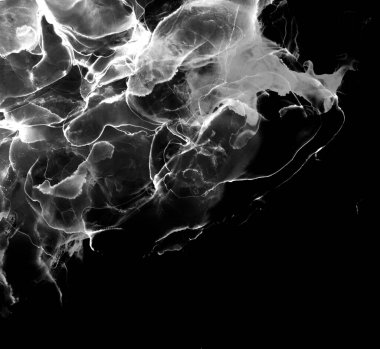 Alkol mürekkebinin sunduğu yüksek kaliteli akış sanatı tasarımcıya modern bir soyut arkaplan sağlar..