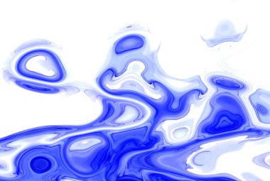 Alkol mürekkebinin sunduğu yüksek kaliteli akış sanatı tasarımcıya modern bir soyut arkaplan sağlar..