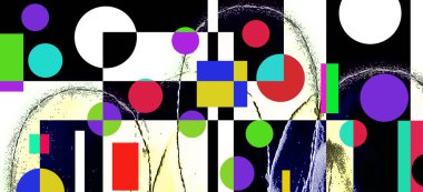 Alkol mürekkebiyle sunulan yüksek kaliteli soyut resim tasarımcıya modern bir sanat arkaplanı sunuyor..